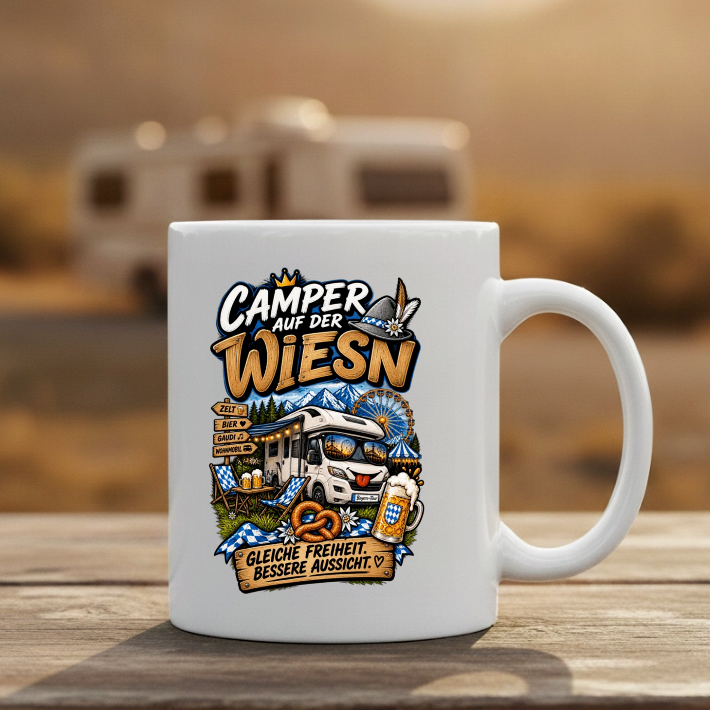 Camper auf der Wiesn Tasse