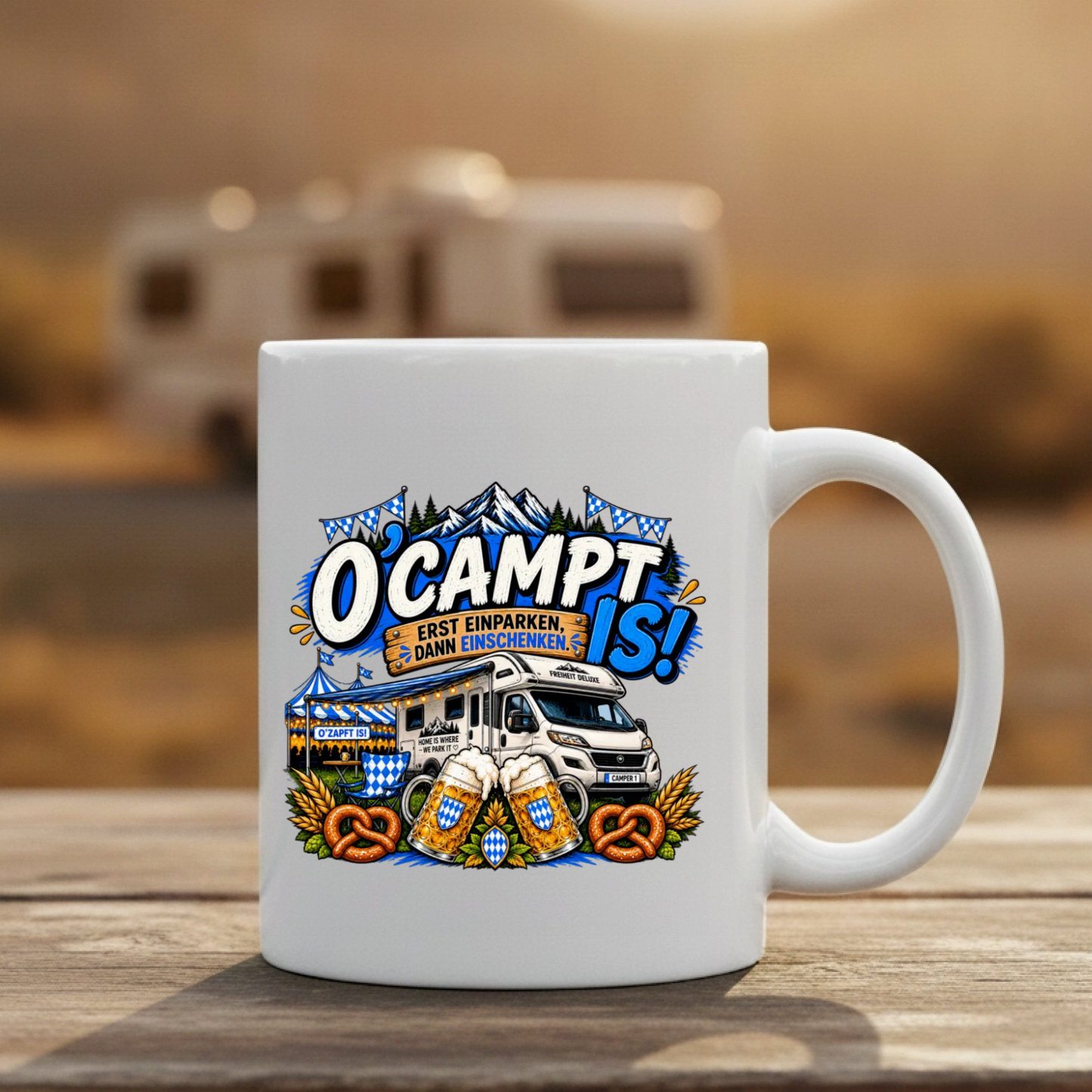 O Campt is Tasse