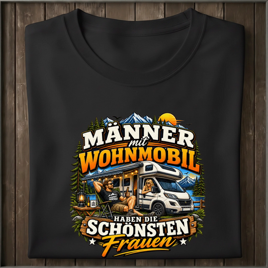 Männer mit Wohnmobil Shirt Unisex