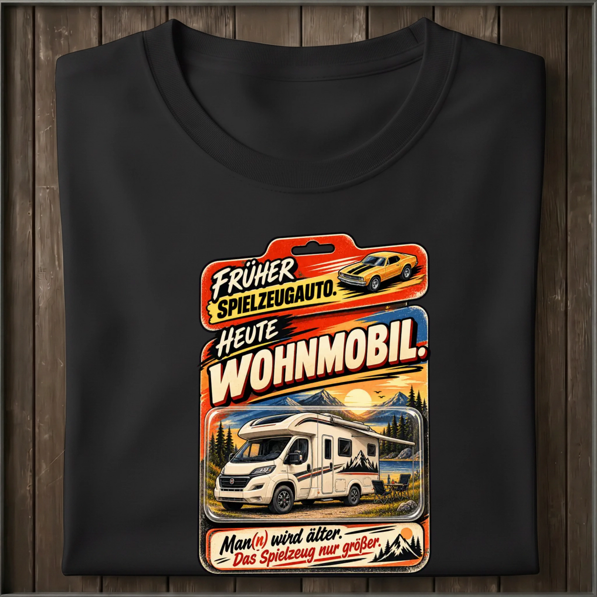 Früher Spielzeugauto Shirt Unisex