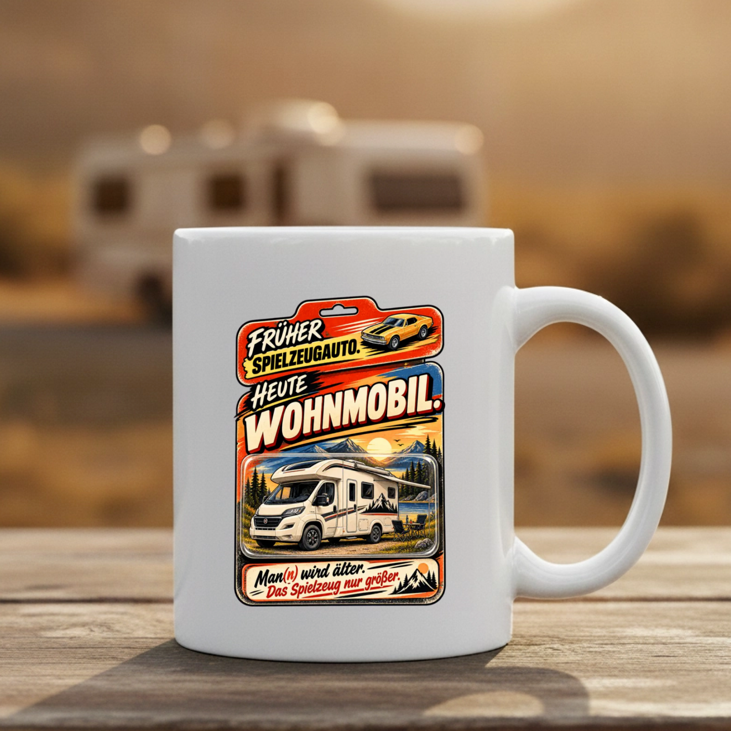 Spielzeugauto Tasse
