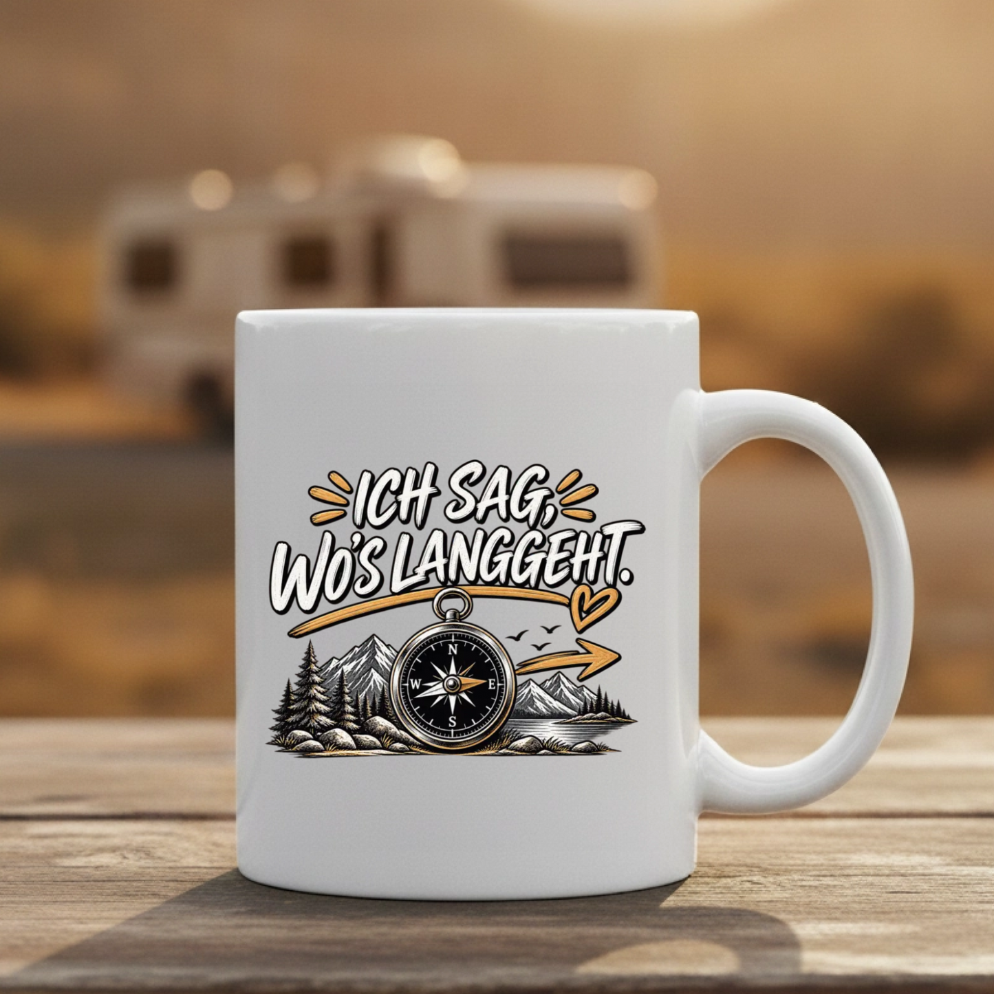 Ich sag, wo es langgeht Tasse