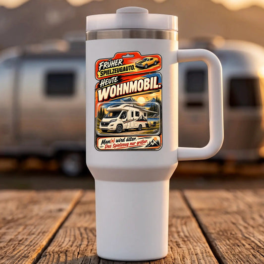 Früher SpielzeugautoThermobecher