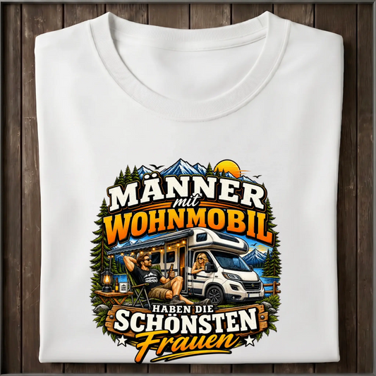 Männer mit Wohnmobil Shirt Unisex