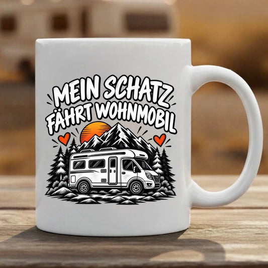 Mein Schatz fährt Tasse