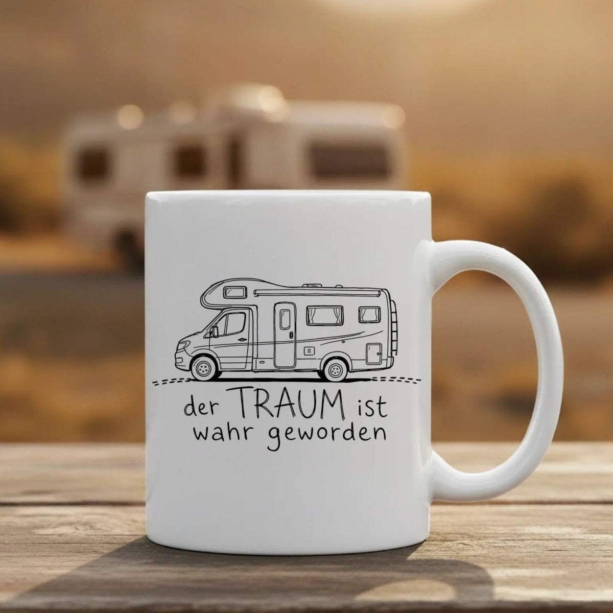 Der Traum ist wahr geworden Tasse