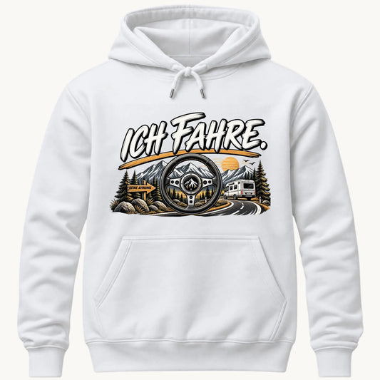 Ich fahre Kapuzenpullover Unisex