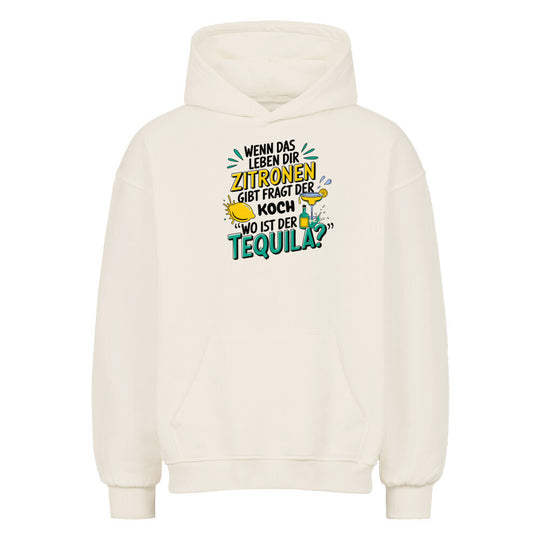 WENN DIR DAS LEBEN Oversized Hoodie