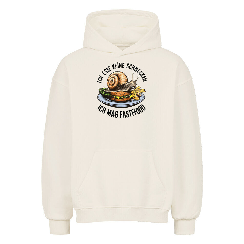 ICH ESSE KEINE Oversized Hoodie