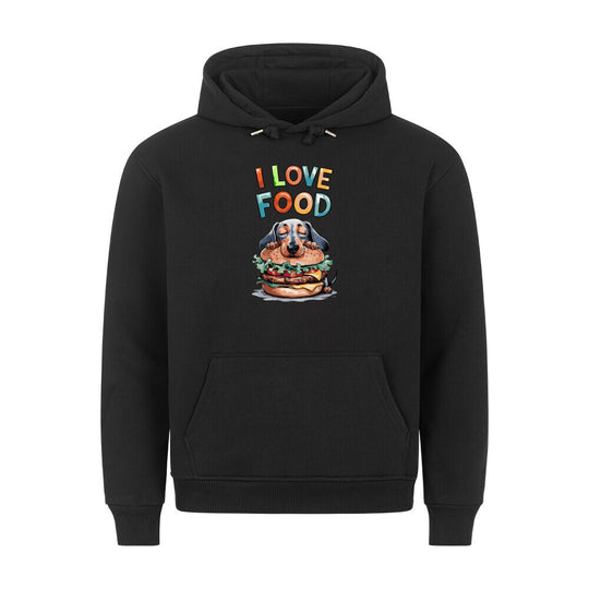 I Love Food Premium Hoodie