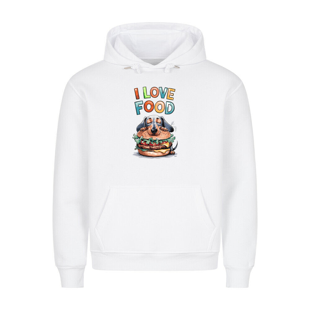 I Love Food Premium Hoodie