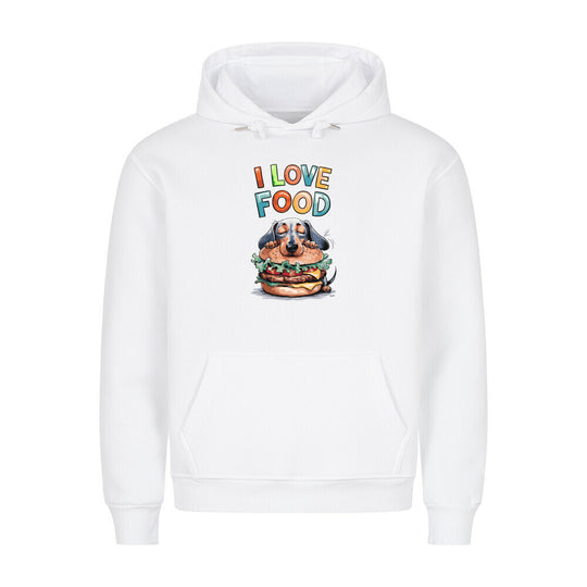 I Love Food Premium Hoodie
