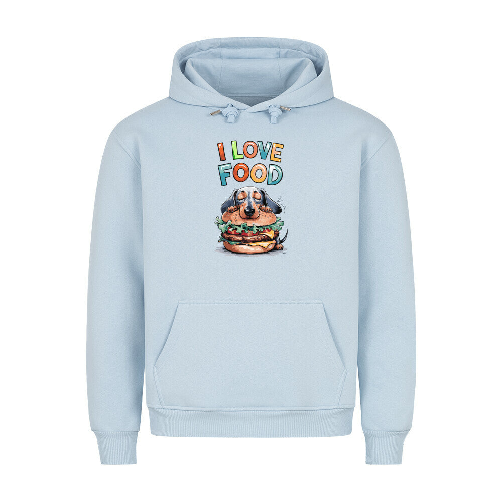 I Love Food Premium Hoodie
