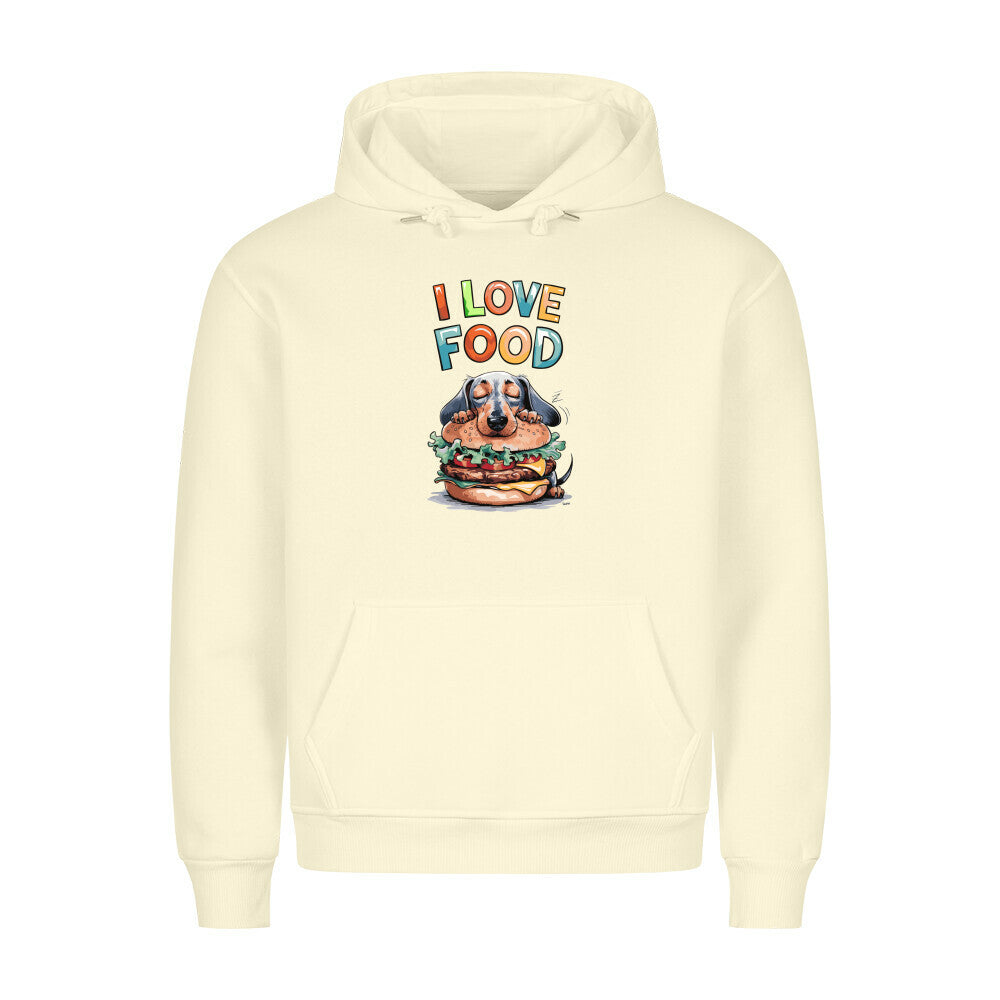 I Love Food Premium Hoodie