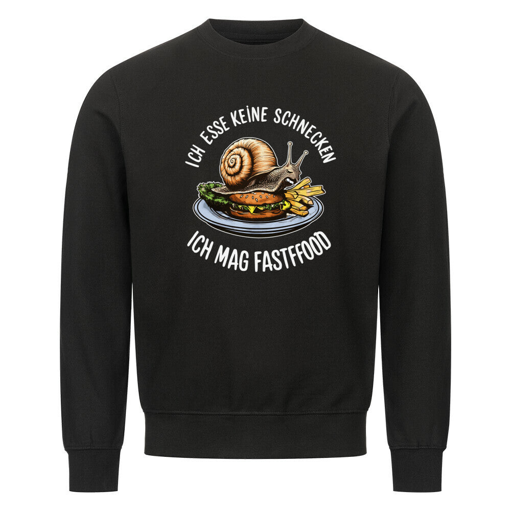 ICH ESSE KEINE SCHNECKEN Premium Sweatshirt