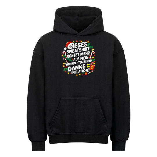 Oversized Hoodie aus Baumwollmischung – Unisex Sweatshirt