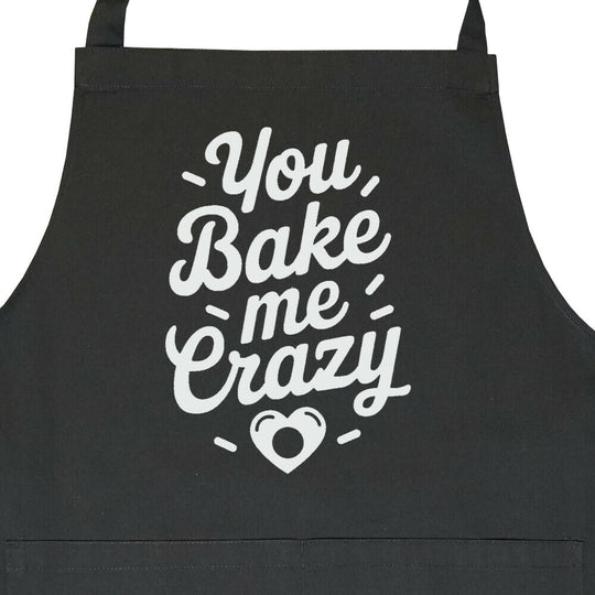 You Bake me Crazy Latzschürze