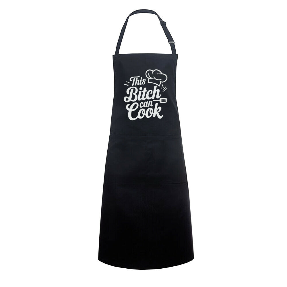 This Bitch Can Cooke – Latzschürze – Unisex Bib Apron