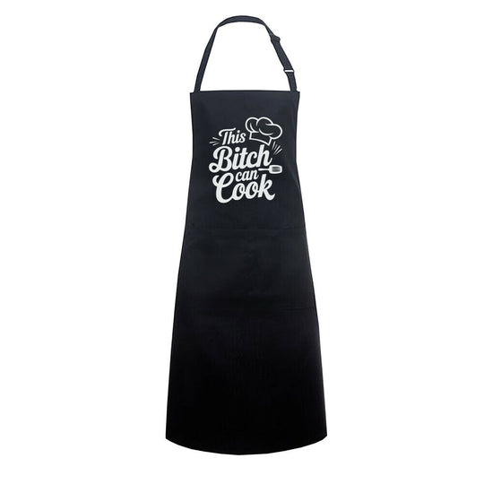 This Bitch Can Cooke – Latzschürze – Unisex Bib Apron