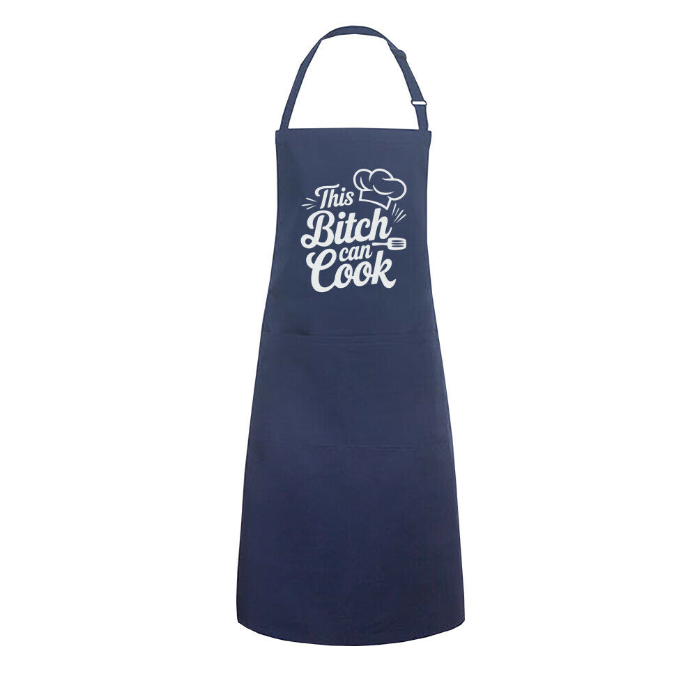 This Bitch Can Cooke – Latzschürze – Unisex Bib Apron