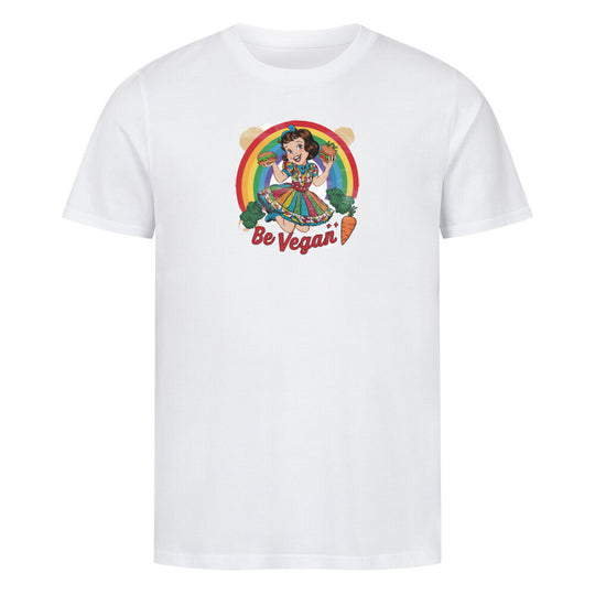 Be Vegan Retro Premium Organic Shirt