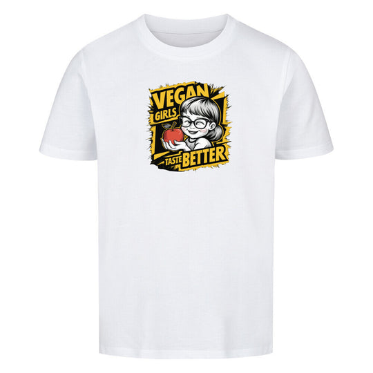 VEGAN GIRLS Premium Organic Shirt Kids