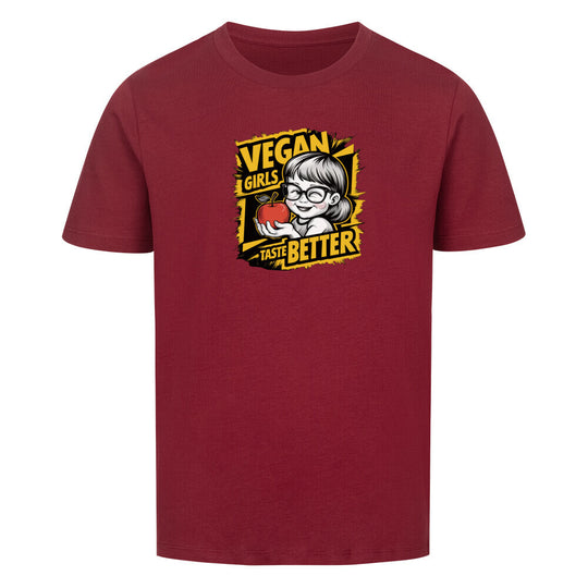 VEGAN GIRLS Premium Organic Shirt Kids