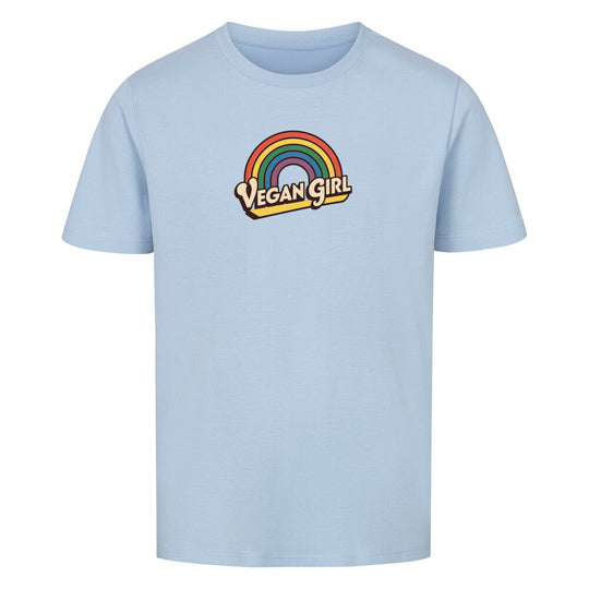 VEGAN GIRL RETRO Premium Organic Shirt Kids