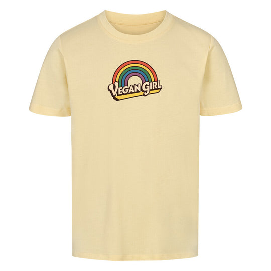 VEGAN GIRL RETRO Premium Organic Shirt Kids