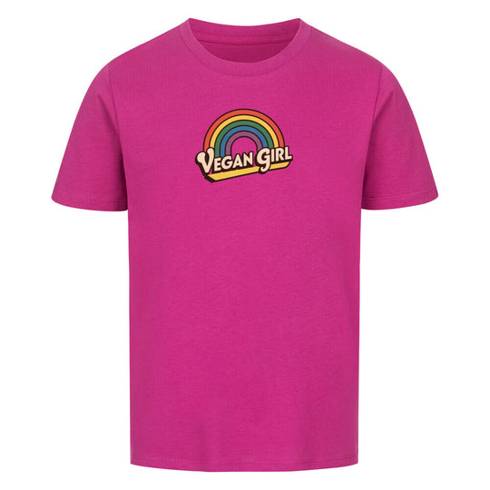 VEGAN GIRL RETRO Premium Organic Shirt Kids