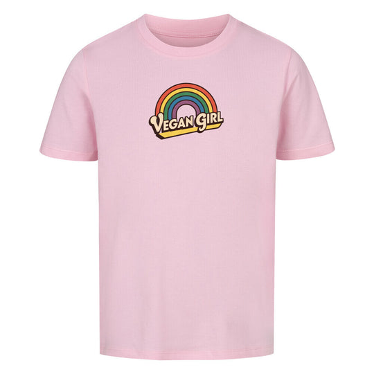 VEGAN GIRL RETRO Premium Organic Shirt Kids