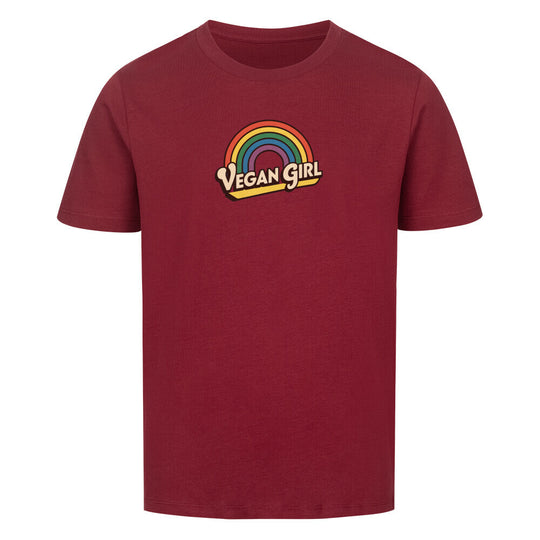VEGAN GIRL RETRO Premium Organic Shirt Kids