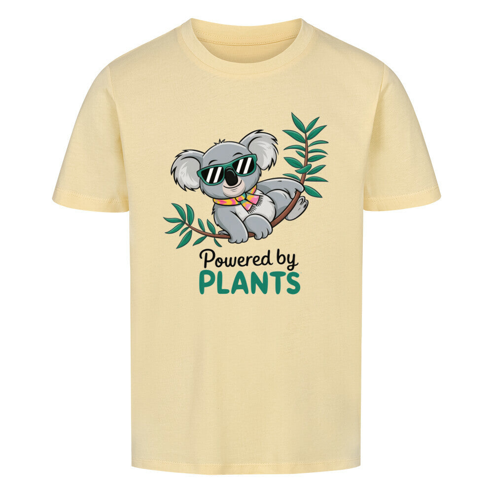 POWERED BY PLANTS Premium Organic Shirt Kids