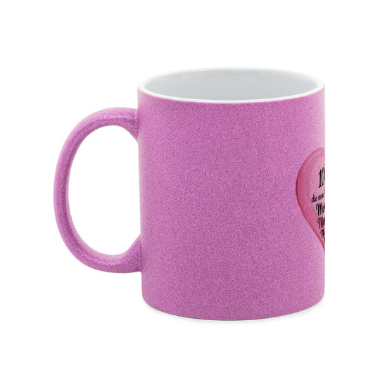 MUTTERTAG Glitzer-Tasse