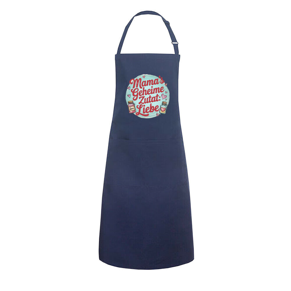 MUTTERTAG GEHEIME – Latzschürze mit Fronttasche – Unisex Bib Apron