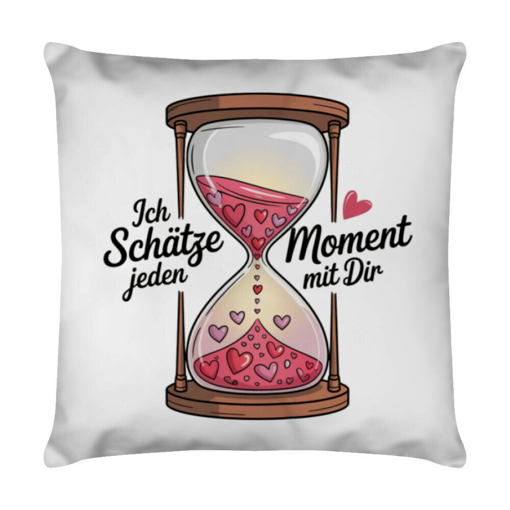 MUTTERTAG Kissen ICH SCHÄTZE JEDEN MOMENT MIT DIR