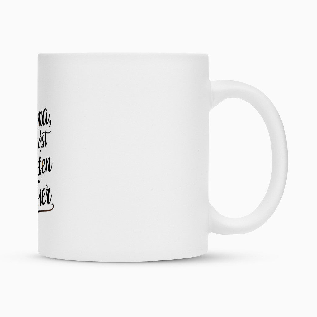 MUTTERTAG Tasse MAMA DU MACHST DAS LEBEN SCHÖNER