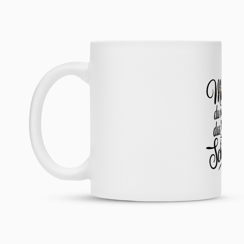 MUTTERTAG Tasse MAMA DU MACHST DAS LEBEN SCHÖNER
