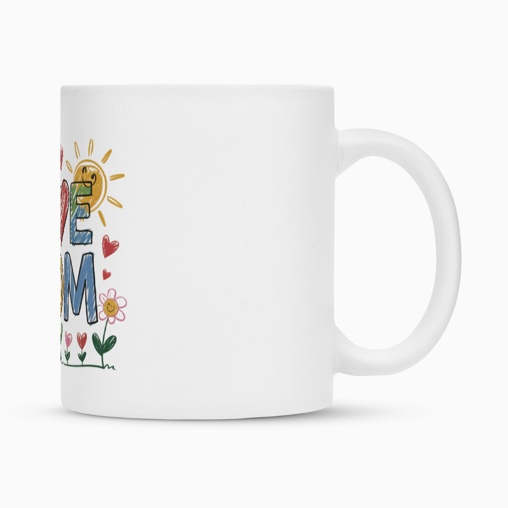 MUTTERTAG Tasse I LOVE MOM
