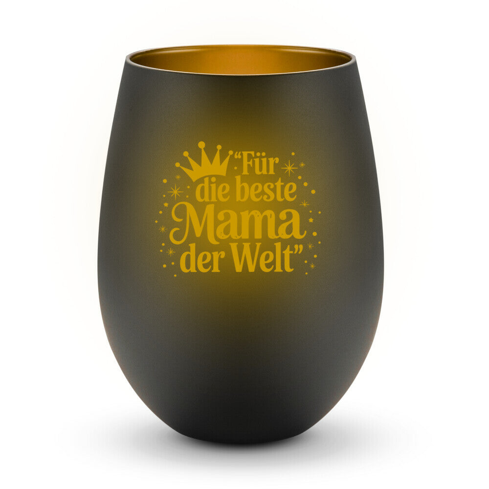 MUTTERTAG Windlicht FÜR DIE BESTE MAMA DER WELT