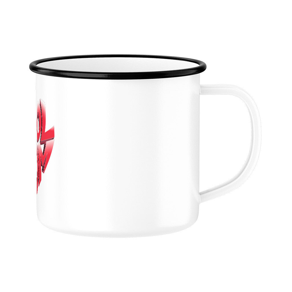 MUTTERTAG Emaille Tasse COOL MOM
