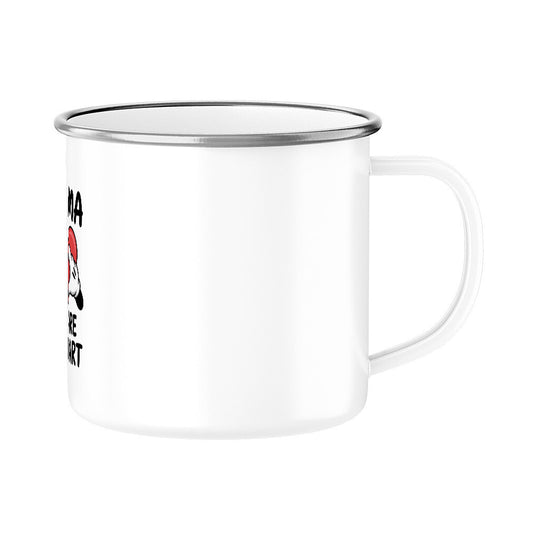 MUTTERTAG Emaille Tasse MAMA YOU ARE MY HEART