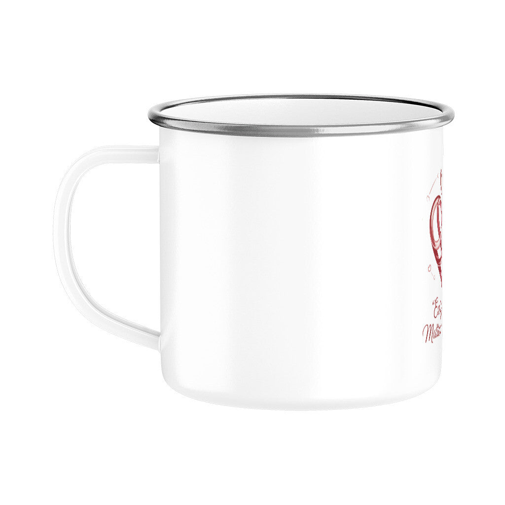 MUTTERTAG Emaille Tasse EWIGE LIEBE
