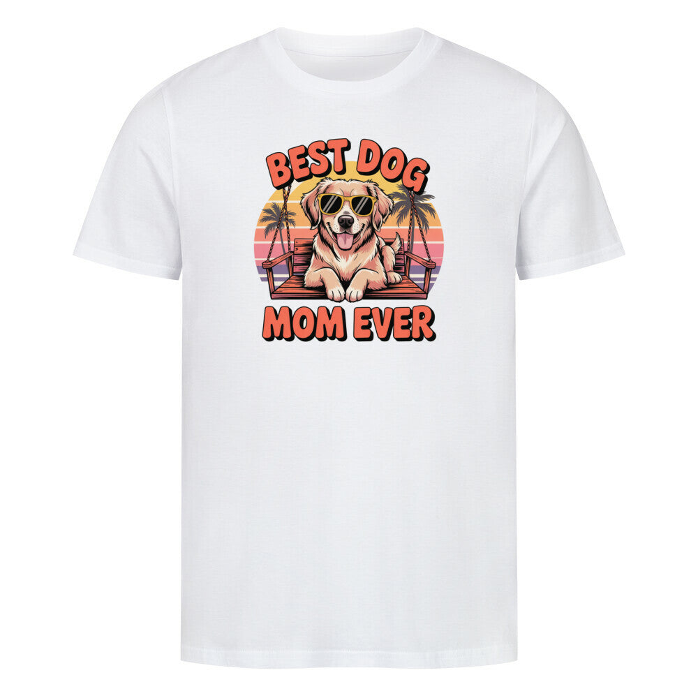 MUTTERTAG Premium Organic Shirt BEST DOG MON EVER
