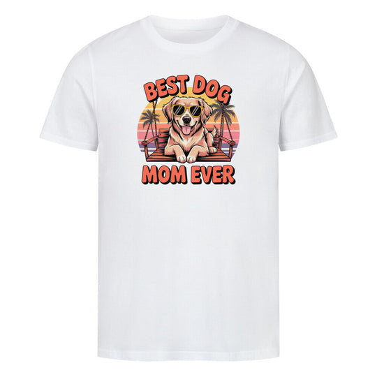 MUTTERTAG Premium Organic Shirt BEST DOG MON EVER