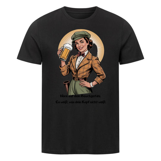 VATERTAGPremium Organic Shirt HÖR AUF DEIN BAUCHGEFÜHL