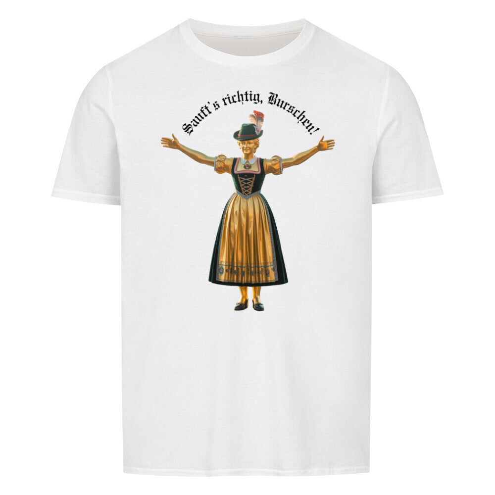 VATERTAG Basic Shirt Unisex SAUFT S RICHTIG BURSCHEN