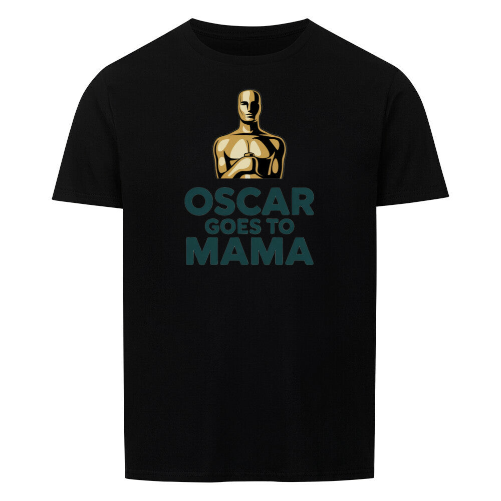 MUTTERTAG Basic Unisex Shirt – OSCAR GOES TO MAMA – Regular Fit T-Shirt
