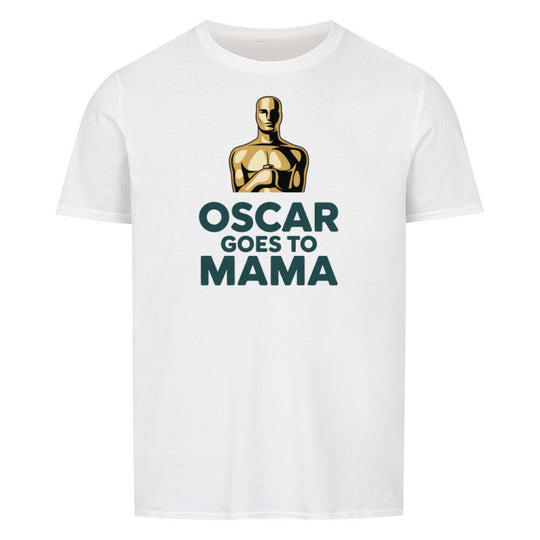 MUTTERTAG Basic Unisex Shirt – OSCAR GOES TO MAMA – Regular Fit T-Shirt