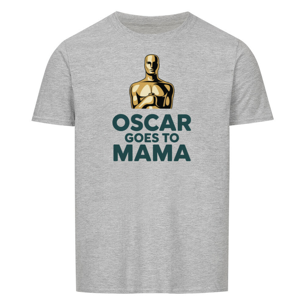 MUTTERTAG Basic Unisex Shirt – OSCAR GOES TO MAMA – Regular Fit T-Shirt